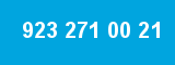 923 271 00 21 923 271 00 21